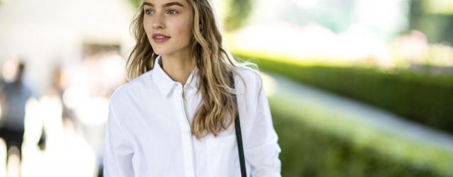 La camisa blanca